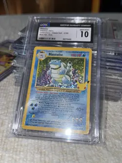 Blastoise Pokemon (2021) Celebrations - Classic Coll. - 2/102 CGC 10 Gem Mint - Image 3