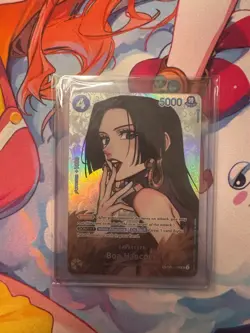 One Piece Card Game - Boa Hancock - OP01-078 - SP - OP04 - English - Image 2
