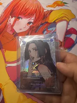 One Piece Card Game - Boa Hancock - OP01-078 - SP - OP04 - English - Image 4