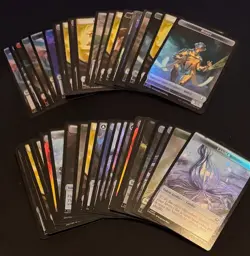 x44 Token Lot - ALL FOIL - MTG Edge of Eternities - Robot, Lander + More NM/M - Image 1