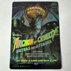 Archon of Cruelty (Showcase) Commander: Duskmourn: House of Horror Foil NM - Image 1