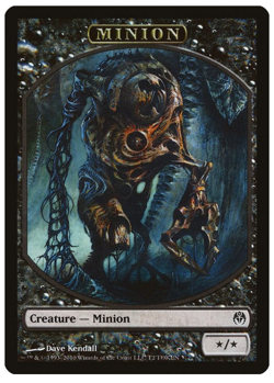 Minion Token #T2 - Duel Decks: Phyrexia vs. the Coalition MAGIC CARD MTG - Image 1
