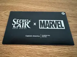 Secret Lair - Marvel's Captain America - Rainbow Foil Edition (Sealed) MTG - Image 1