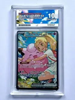 Pokemon TCG Lillie’s Clefairy Ascended Heroes 280/217 Ace 10 perfect subgrades - Image 1