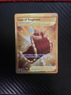 Cape of Toughness (Secret) 200/185 SWSH04: Vivid Voltage - Pokemon Card - NM - Image 1