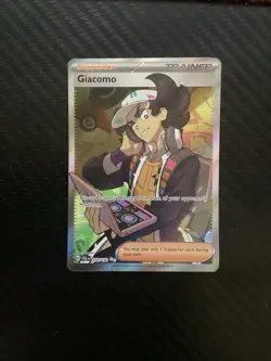 GIACOMO 252/193 PALDEA EVOLVED POKEMON (FULL ART ULTRA RARE, NM) - Image 1