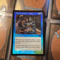 2000 Magic: MTG Prophecy Rhystic Study Foil - Image 1