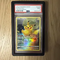 2023 Pokemon TCG Pikachu #GG30/GG70 Crown Zenith FA - PSA 9 - Image 1