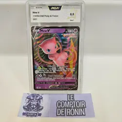 Carte Pokemon : Mew V 113/264 EB08 Epee Bouclier Poing de Fusion - FR - PCA 9.5 - Image 1