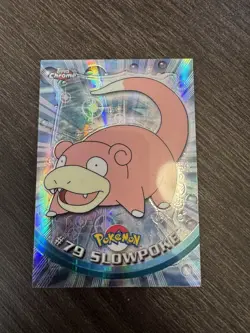 2000 Topps Pokemon TV Animation Edition – #79 Slowpoke (CHROME vintage - Image 1