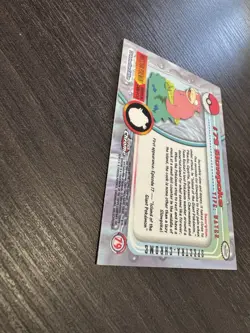 2000 Topps Pokemon TV Animation Edition – #79 Slowpoke (CHROME vintage - Image 4