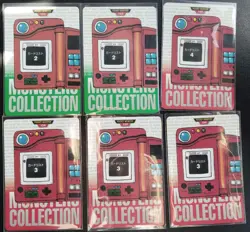 Pokemon Carddass 6 Card Set Monster Collection Card List 2 3 4 Rare Authentic - Image 1