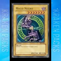 YUGIOH 2002 Dark Magician PACK FRESH 1st Edition - DIY-P006 (SDY) NM Portuguese - Image 1