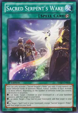 Sacred Serpent's Wake - SHSP-EN068 - Common - Unlimited Edition - Lightly Played - Image 1