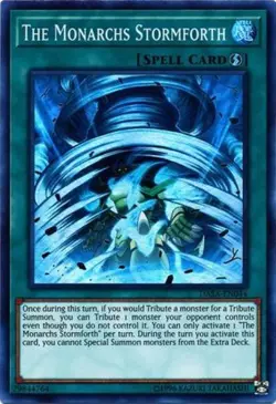 The Monarchs Stormforth - DASA-EN044 - Super Rare - Unlimited - Lightly Played - Image 1
