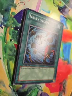 Heavy Storm SD10-EN026 Common 1st Ed Moderately Played - Image 3