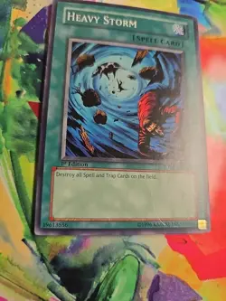 Heavy Storm SD10-EN026 Common 1st Ed Moderately Played - Image 4