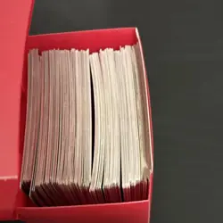 Ultra PRO Red Deck Box w/ 80 plus assorted yugioh cards - Image 3