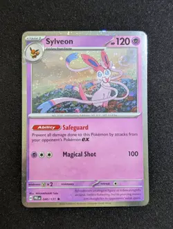 Sylveon - (Cosmos Holo) 040/131 Rare Miscellaneous Cards & Products Holo MCAP - Image 1