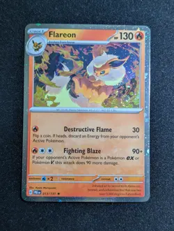Flareon - (Cosmos Holo) 013/131 Rare Miscellaneous Cards & Products Holo MCAP - Image 1