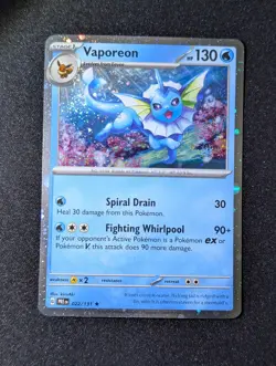 Vaporeon - (Cosmos Holo) 022/131 Rare Miscellaneous Cards & Products Holo MCAP - Image 1