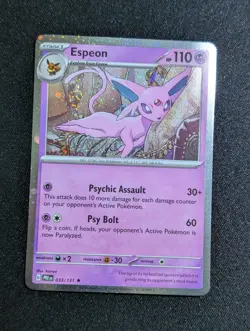 Espeon - (Cosmos Holo) 033/131 Rare Miscellaneous Cards & Products Holo MCAP - Image 1