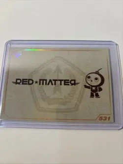 GOLD FOIL RED MATTER LIMITED RUN GAMES TRADING CARD # 531 VERY RARE! - Image 2