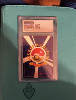 CGC 9 MINT Here Comes Team Rocket! Japanese Team Rocket Holo Pokemon Card - Image 2