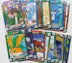 Bandai Digimon Adventure 02 Part 1 Carddass Normal Cards 21 Card Set - Image 1