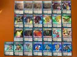 Bandai Digimon Card Game 53 Rare Cards Lot Collectible Now Ready to Use - Image 2