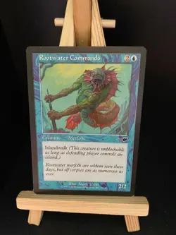 Rootwater Commando Nemesis Magic Karte MTG Englisch x (Wurzelwasser Kampftruppe) - Image 1