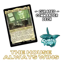 Mr House, President And CEO Custom Commander Deck | Ready-to-play EDH | MTG - Image 1