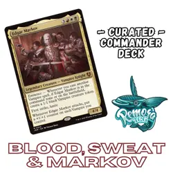 Edgar Markov | Vampire Tribal | Lifegain Commander Deck | MTG EDH Deck - Image 1