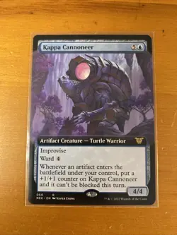 Kappa Cannoneer (Extended) #50 MTG Kamigawa Neon Dynasty Commander NM Pack Fresh - Image 1