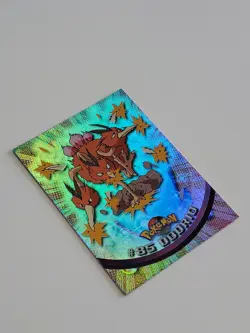 Pokemon Topps #85 Dodrio Rainbow Holo Foil - Blue Logo - Series 2 NM - Image 3