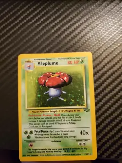 Vileplume (15) 15/64 - Jungle - Pokemon HOLO RARE - Image 1