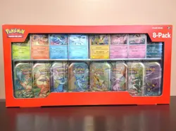 2025 Pokemon Prismatic Evolutions Mini Tins 8-Pack (Costco Exclusive) 🔥 - Image 1