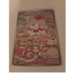 The Pokemon Company Pokemon TCG Slurpuff 236/217 IR Full Art Holo 2024 120 HP - Image 1