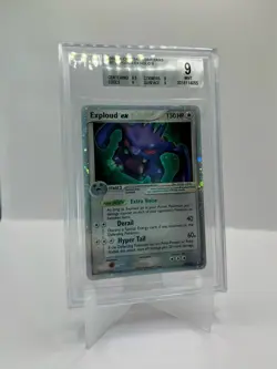 Pokemon - 92/100 Exploud Ex Holo BGS 9 w/Sub Grades Crystal Gaurdians - Image 2