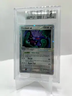 Pokemon - 92/100 Exploud Ex Holo BGS 9 w/Sub Grades Crystal Gaurdians - Image 3