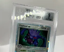 Pokemon - 92/100 Exploud Ex Holo BGS 9 w/Sub Grades Crystal Gaurdians - Image 4