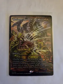 Mutinous Massacre (Showcase) Edge of Eternities Foil - Image 1