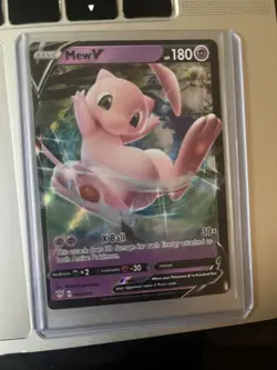 Pokemon Mew V 069/189 Sword & Shield Darkness Ablaze Ultra Rare NM - Image 1
