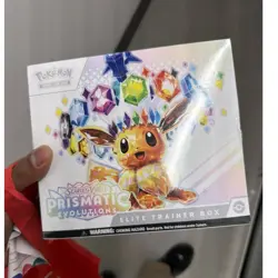 Pokemon TCG Prismatic Evolutions Elite Trainer Box Eevee English 2025 - Image 1