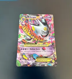 Pokemon Mega Gengar EX XY166 Full Art Promo Holo - Image 1