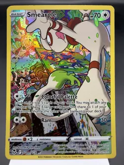 Smeargle TG10/TG30 - Holo Rare - Silver Tempest Pokemon Card NM - Image 1