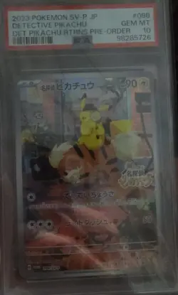 Detective Pikachu - 098/SV-P 098/SV-P Sv-P Promotional Cards Holo (Japanese) - Image 1