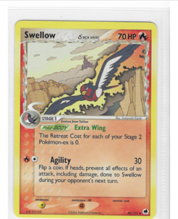 Swellow 40/101 Ex Dragon Frontiers Delta Species Pokemon Card NM - Image 1