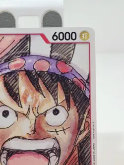🔥 Monkey D Luffy P-022 White Frame Promo Card Japanese One Piece *CLEAN *RARE - Image 5