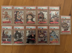 PSA 10 One Piece Premium Card Collection 25th Anniversary Full Set Japanese - Image 1